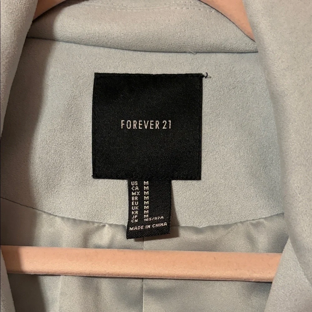 Forever 21 Suede Biker Jacket - Picture 2 of 8